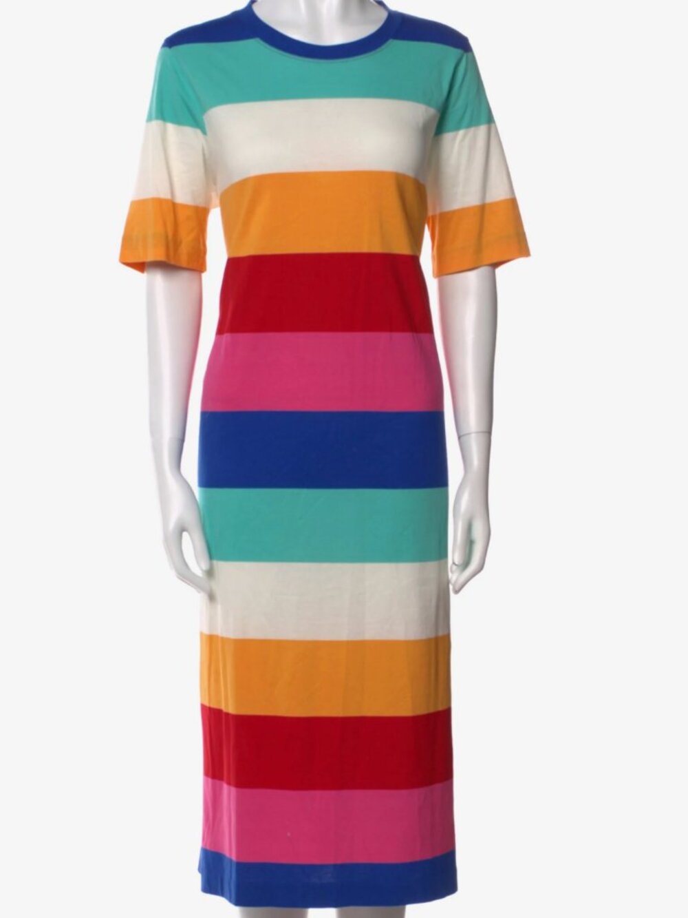 NWT Chinti and Parker  Striped Midi Length Dress  Size: M